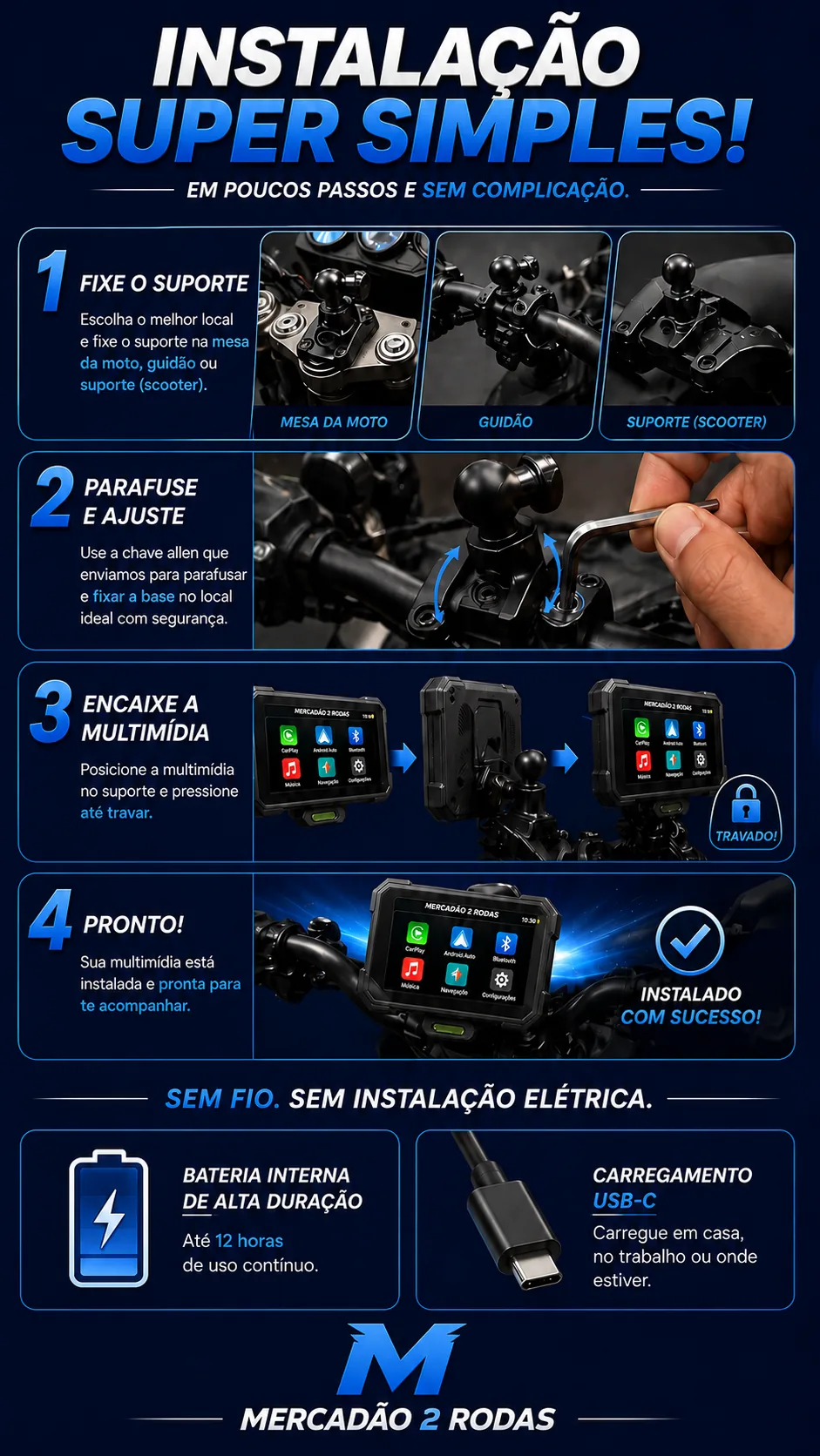 Passo a passo da instalação da Multimídia Maxplay